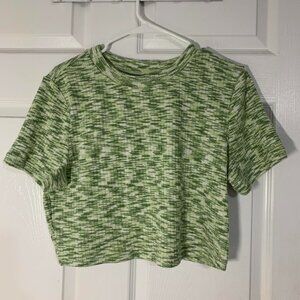 H&M Women's Green Crop-top